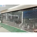 Puerta comercial de policarbonato de visión completa comercial